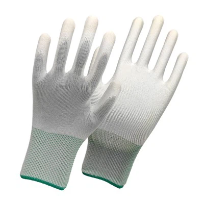 회색 노동 방지 PU 코팅 장갑